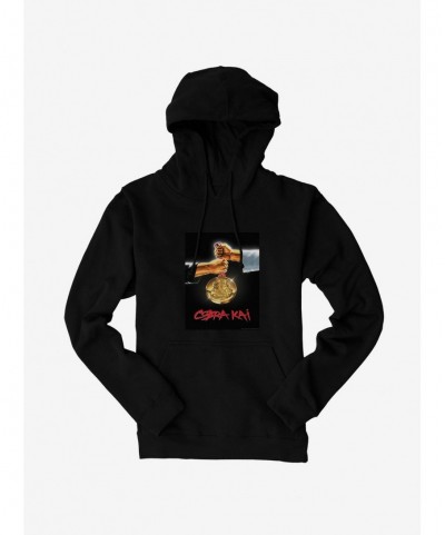 High Quality Cobra Kai Medal Hoodie $15.80 Hoodies