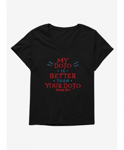 High Quality Cobra Kai My Dojo Is Better Girls T-Shirt Plus Size $10.29 T-Shirts