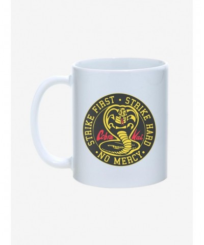 Bestselling Cobra Kai Strike Hard, Strike First No Mercy Mug 11oz $6.52 Others