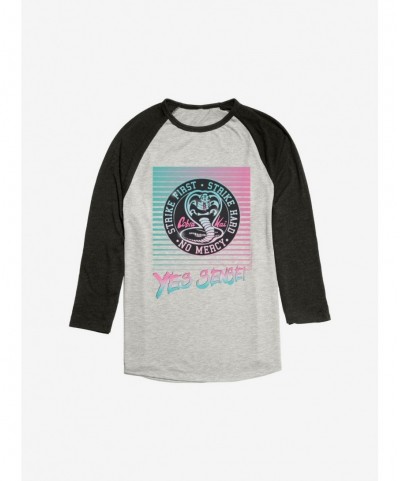 Value Item Cobra Kai Yes Sensei Raglan $10.40 Raglans