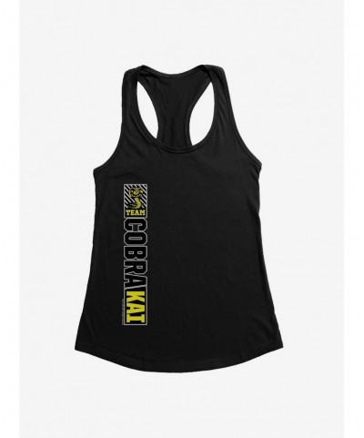 Exclusive Price Cobra Kai S4 Banner Girls Tank $8.17 Tanks