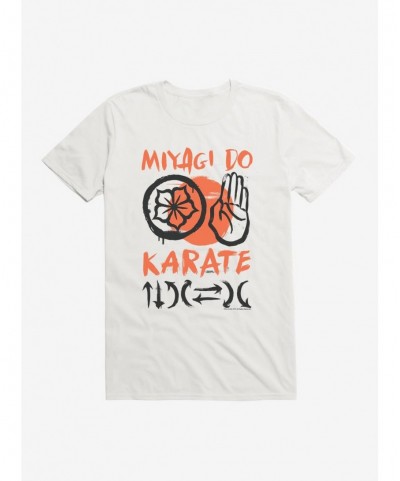 Low Price COBRA KAI S4 Miyagi Logo T-Shirt $8.22 T-Shirts