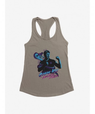 Absolute Discount Cobra Kai Never Dies Girls Tank $6.77 Tanks