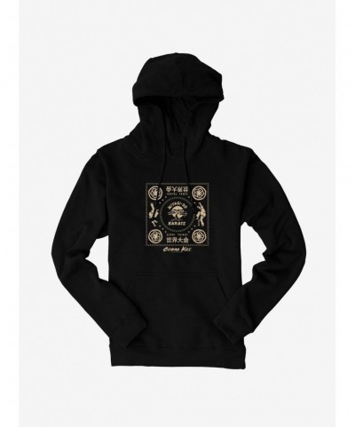 Cheap Sale Cobra Kai Miyagi-Do Karate Sekai Taikai Hoodie $13.65 Hoodies