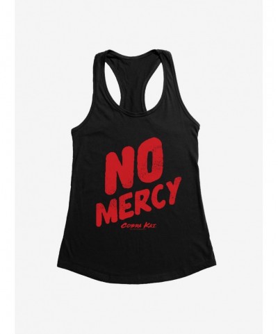 New Arrival Cobra Kai No Mercy Girls Tank $9.16 Tanks