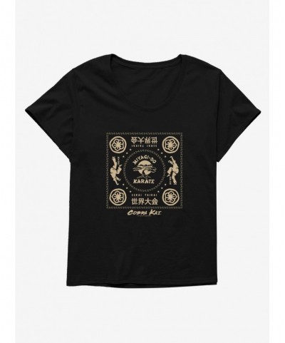 Discount Sale Cobra Kai Miyagi-Do Karate Sekai Taikai Girls T-Shirt Plus Size $9.57 T-Shirts