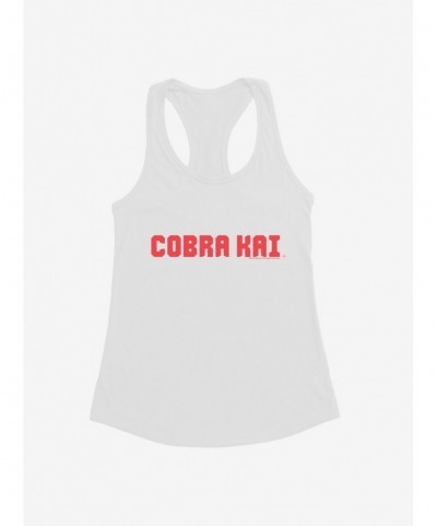 Hot Sale Cobra Kai Franchise Logo Girls Tank $9.96 Tanks