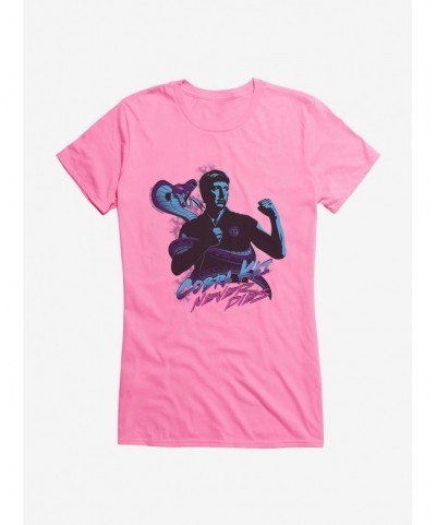 Pre-sale Cobra Kai Never Dies Girls T-Shirt $7.97 T-Shirts