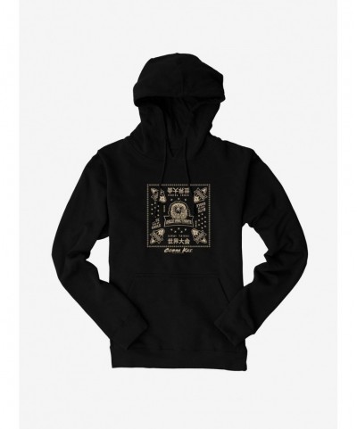 Discount Sale Cobra Kai Eagle Fang Karate Sekai Taikai Hoodie $11.85 Hoodies