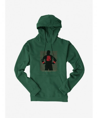 Trendy Cobra Kai Gi Silhouette Hoodie $11.85 Hoodies