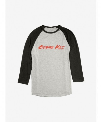 Value Item Cobra Kai Logo Raglan $8.55 Raglans