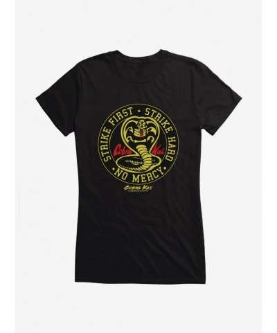 Clearance Cobra Kai Window Decal Girls T-Shirt $8.96 T-Shirts