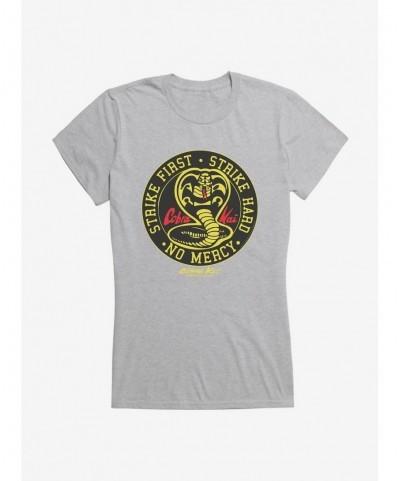 Clearance Cobra Kai Window Decal Girls T-Shirt $8.96 T-Shirts