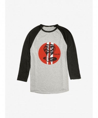 Flash Sale Cobra Kai Snake Bite Raglan $10.87 Raglans