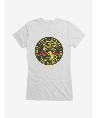 Clearance Cobra Kai Window Decal Girls T-Shirt $8.96 T-Shirts