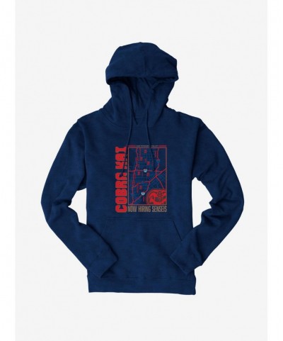 Trendy Cobra Kai Now Hiring Senseis SFV Hoodie $13.29 Hoodies