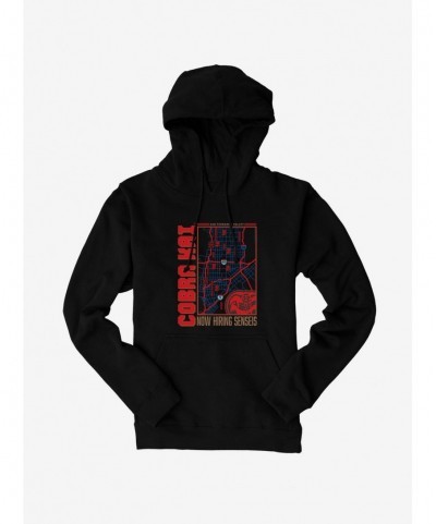 Trendy Cobra Kai Now Hiring Senseis SFV Hoodie $13.29 Hoodies