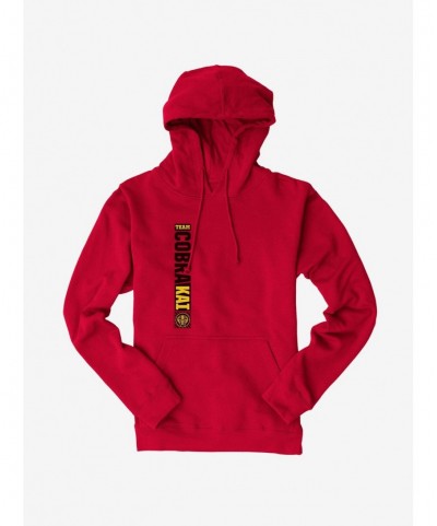 Limited Time Special COBRA KAI S4 Team Banner Hoodie $11.85 Hoodies