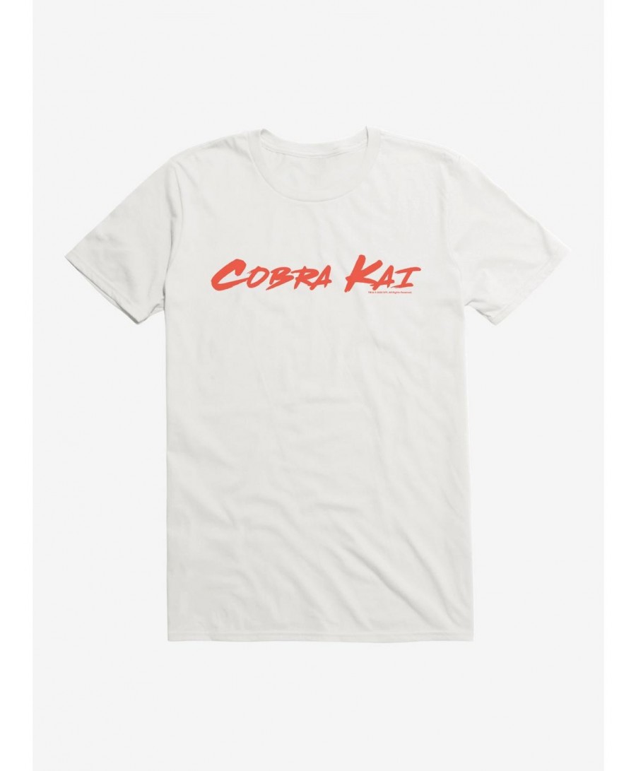 Crazy Deals Cobra Kai Font T-Shirt $8.03 T-Shirts