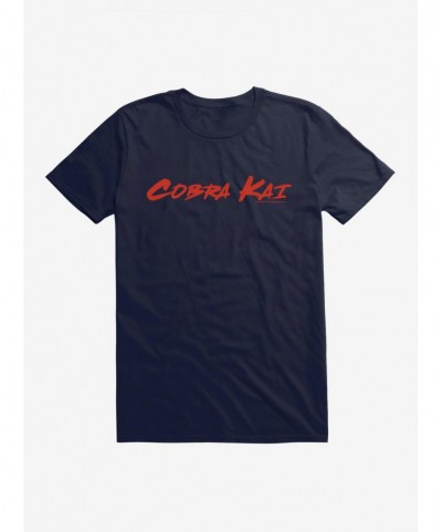 Crazy Deals Cobra Kai Font T-Shirt $8.03 T-Shirts