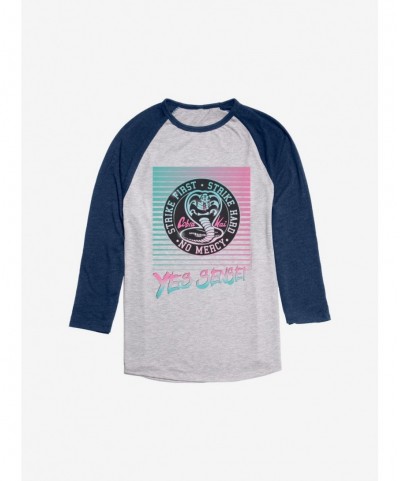 Trendy Cobra Kai Yes Sensei Raglan $8.55 Raglans