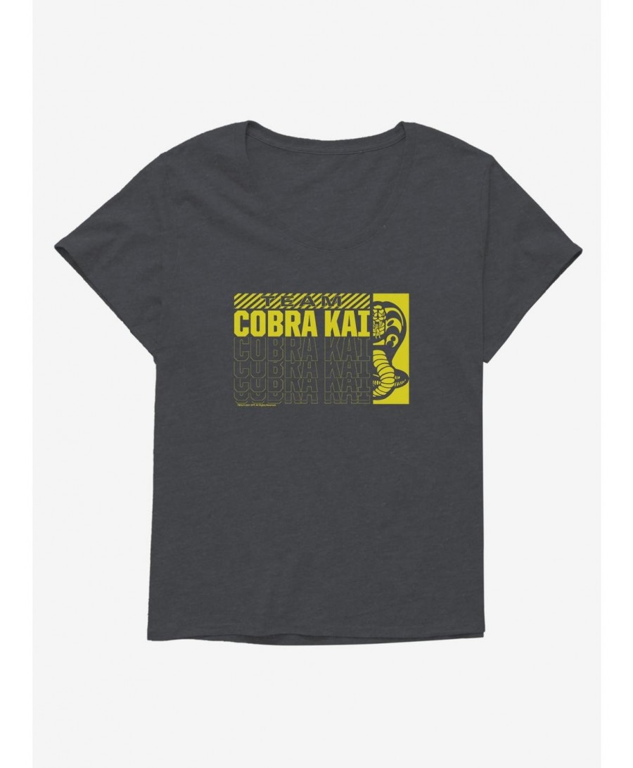 Best Deal COBRA KAI S4 Logo Girls T-Shirt Plus Size $7.40 T-Shirts