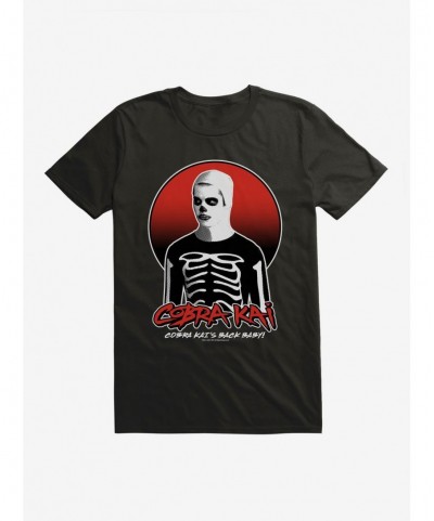 Hot Selling Cobra Kai Is Back Baby! Skeleteon T-Shirt $7.07 T-Shirts