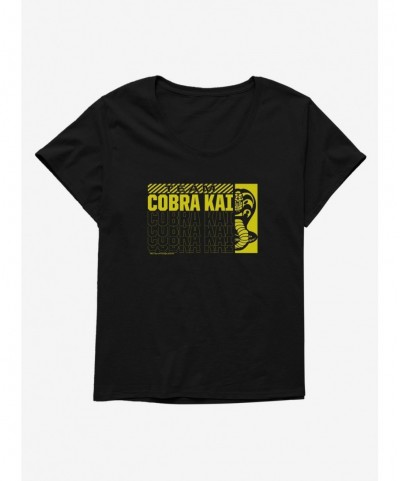 Best Deal COBRA KAI S4 Logo Girls T-Shirt Plus Size $7.40 T-Shirts