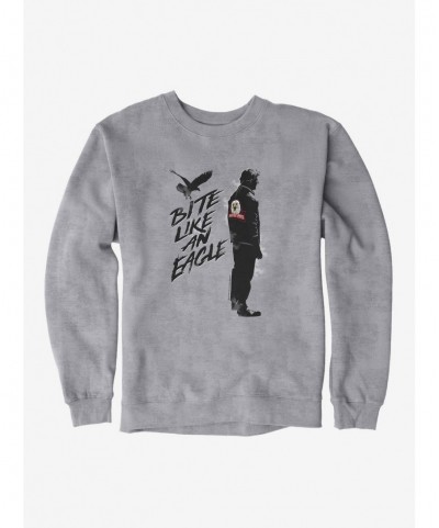 Absolute Discount Cobra Kai Bite Like An Eagle Sweatshirt $13.87 Sweatshirts