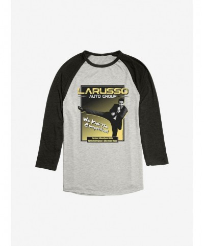 Fashion Cobra Kai LaRusso Auto Group Raglan $9.25 Raglans