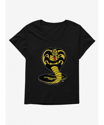 Value for Money Cobra Kai Logo Girls T-Shirt Plus Size $9.02 T-Shirts