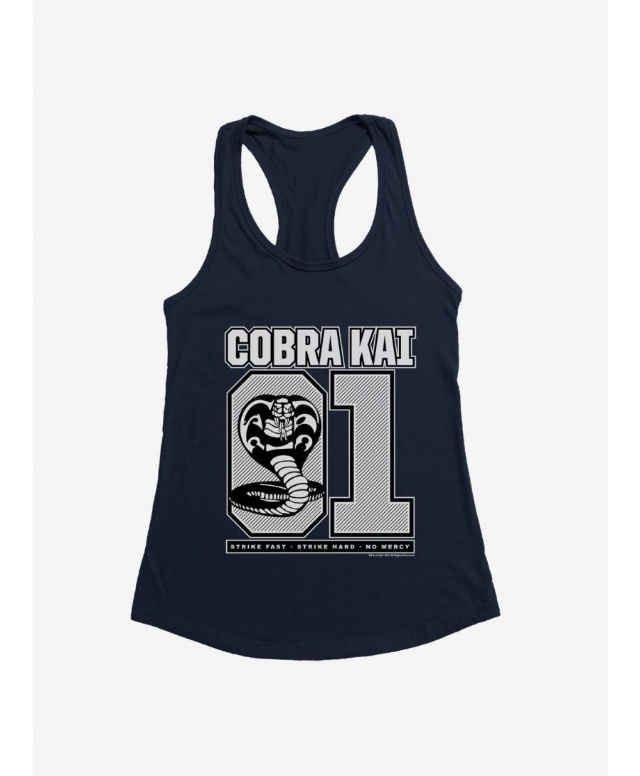 Low Price Cobra Kai S4 Varsity Number Girls Tank $5.98 Tanks