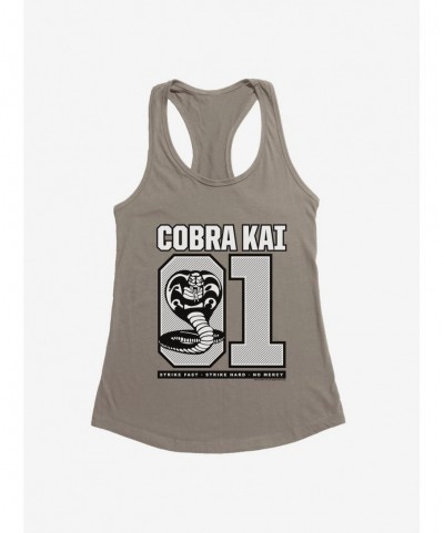 Low Price Cobra Kai S4 Varsity Number Girls Tank $5.98 Tanks