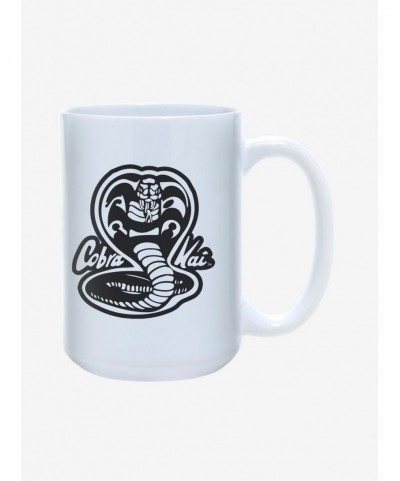 Discount Sale Cobra Kai Logo Mug 15oz $5.24 Others