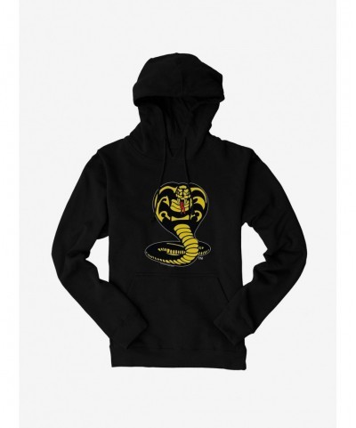 Big Sale Cobra Kai Logo Hoodie $11.14 Hoodies