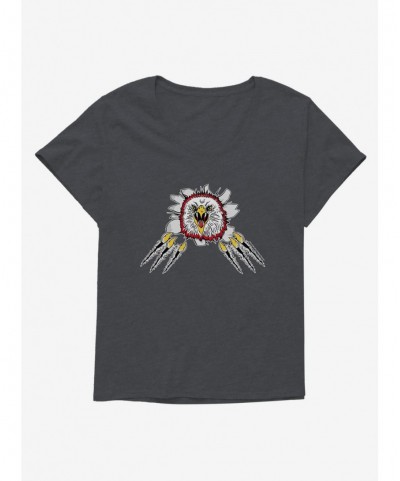 Exclusive COBRA KAI S4 Eagle Logo Girls T-Shirt Plus Size $10.17 T-Shirts