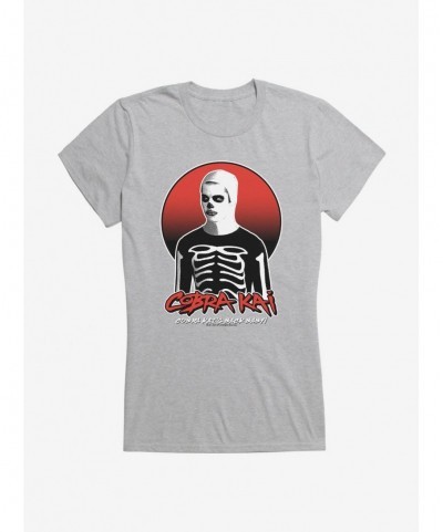 Flash Sale Cobra Kai Is Back Baby! Skeleteon Girls T-Shirt $8.37 T-Shirts