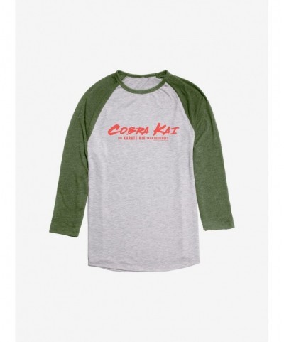 Seasonal Sale Cobra Kai Saga Continues Raglan $10.87 Raglans