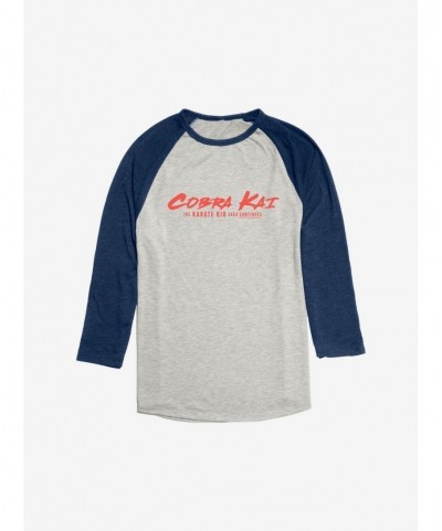 Seasonal Sale Cobra Kai Saga Continues Raglan $10.87 Raglans