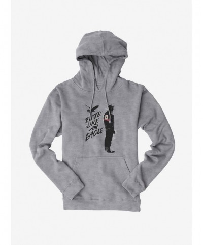 Premium Cobra Kai Bite Like An Eagle Hoodie $11.85 Hoodies