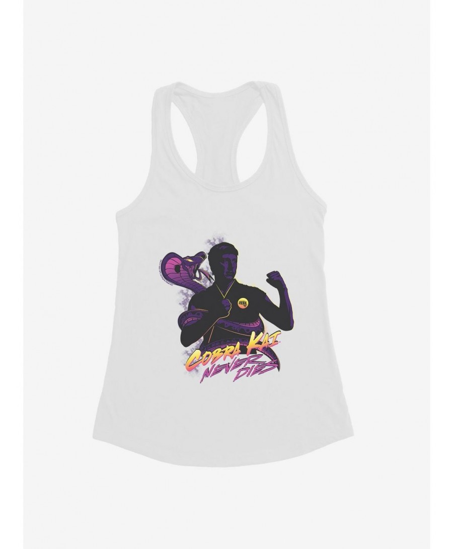 Exclusive Price Cobra Kai Never Dies Fist Girls Tank $7.37 Tanks