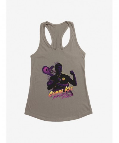 Exclusive Price Cobra Kai Never Dies Fist Girls Tank $7.37 Tanks