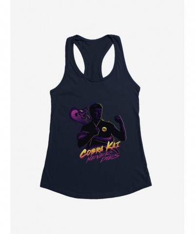 Exclusive Price Cobra Kai Never Dies Fist Girls Tank $7.37 Tanks