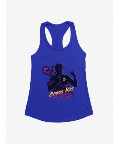 Exclusive Price Cobra Kai Never Dies Fist Girls Tank $7.37 Tanks