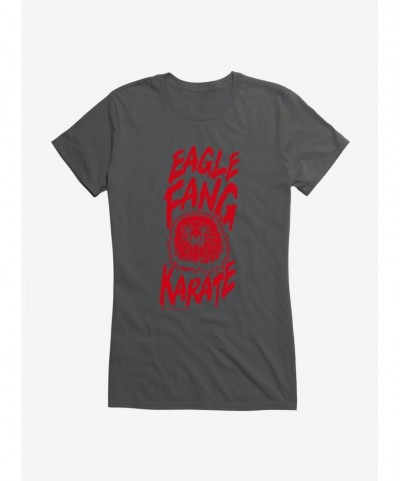 Hot Selling Cobra Kai S4 Red Fang Girls T-Shirt $6.97 T-Shirts