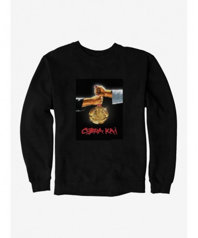 Value for Money Cobra Kai Medal Sweatshirt $8.86 Sweatshirts