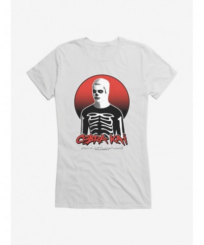 Flash Sale Cobra Kai Is Back Baby! Skeleteon Girls T-Shirt $8.37 T-Shirts