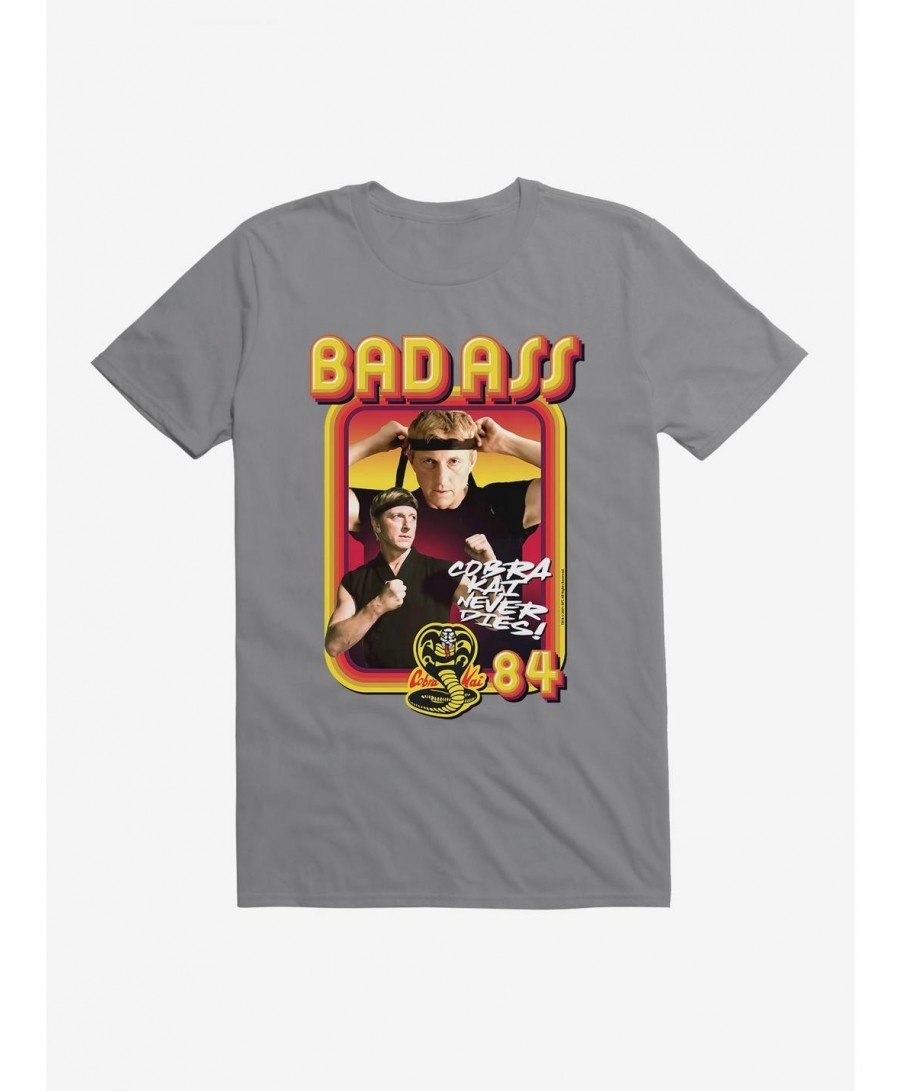 Unique Cobra Kai Never Dies! Badass 84 T-Shirt $6.69 T-Shirts