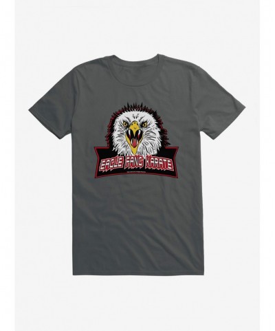 Discount COBRA KAI S4 Eagle Fang Logo T-Shirt $7.65 T-Shirts