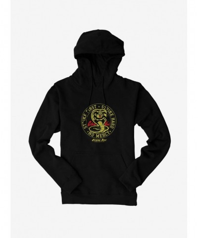 Flash Sale Cobra Kai No Mercy Hoodie $16.88 Hoodies